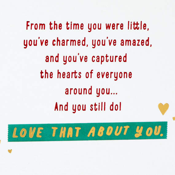 Charming and Amazing Valentine's Day Card for Son, , large image number 2