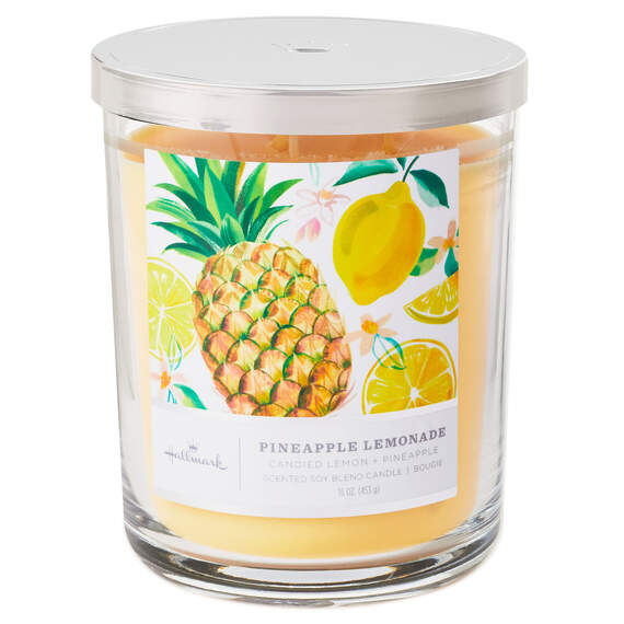 Pineapple Lemonade 3-Wick Jar Candle, 16 oz., , large image number 1