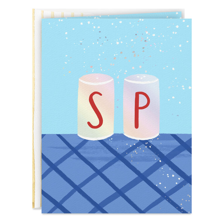 Side by Side Forever Together Love Card