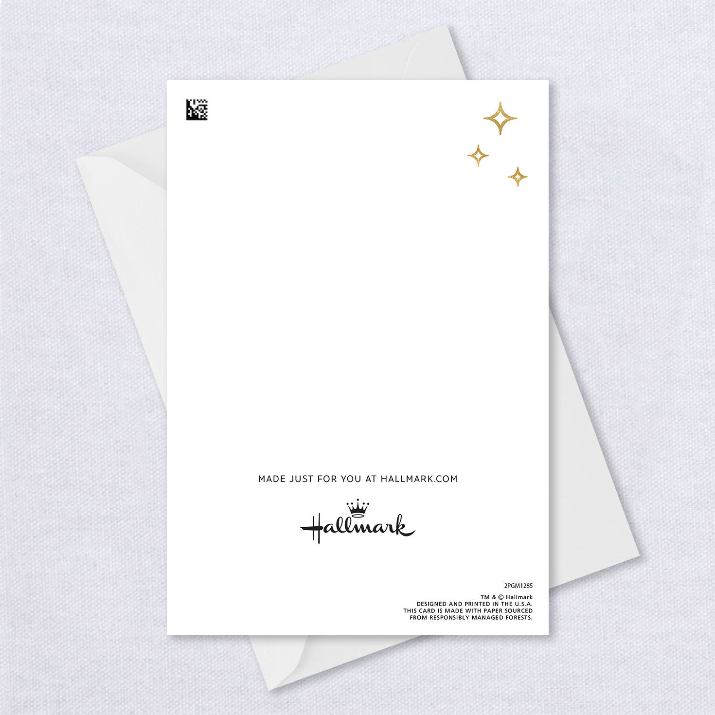 Personalized Elegant Merry Christmas Photo Card, , large image number 3