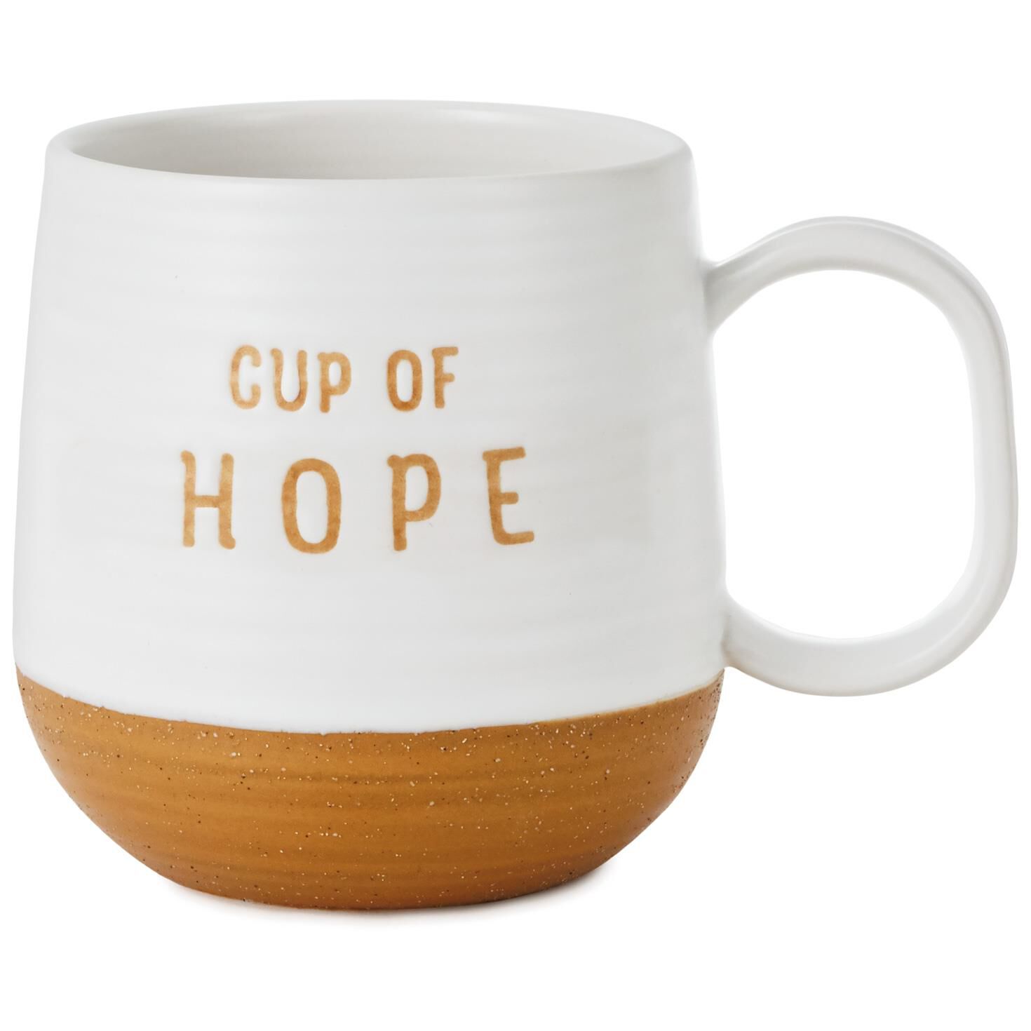 cup of hope stoneware mug 16 oz mugs teacups hallmark