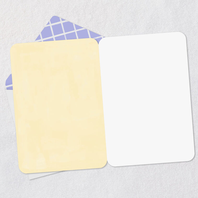 Clinking Champagne Glasses Blank Romantic Love Card Open card with envelope image number 2