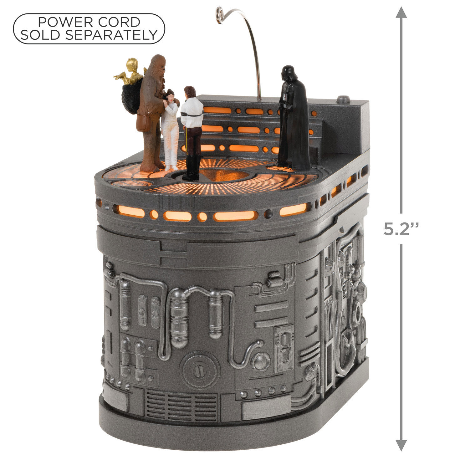 Star Wars: The Empire Strikes Back™ Into the Carbon-Freezing™ Chamber Ornament With Light, Sound and Motion for only USD 80.99 | Hallmark