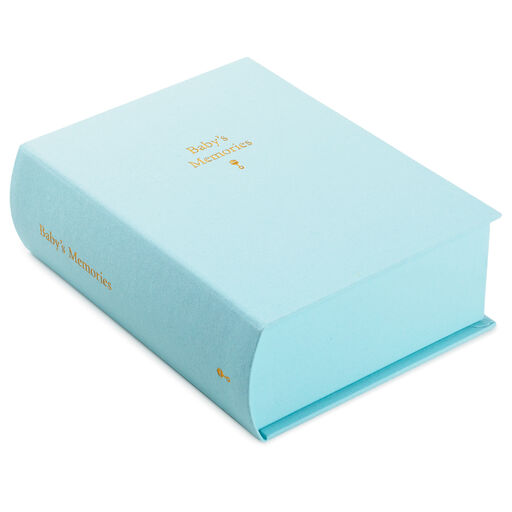 Baby's Memories Blue Memory Box, 