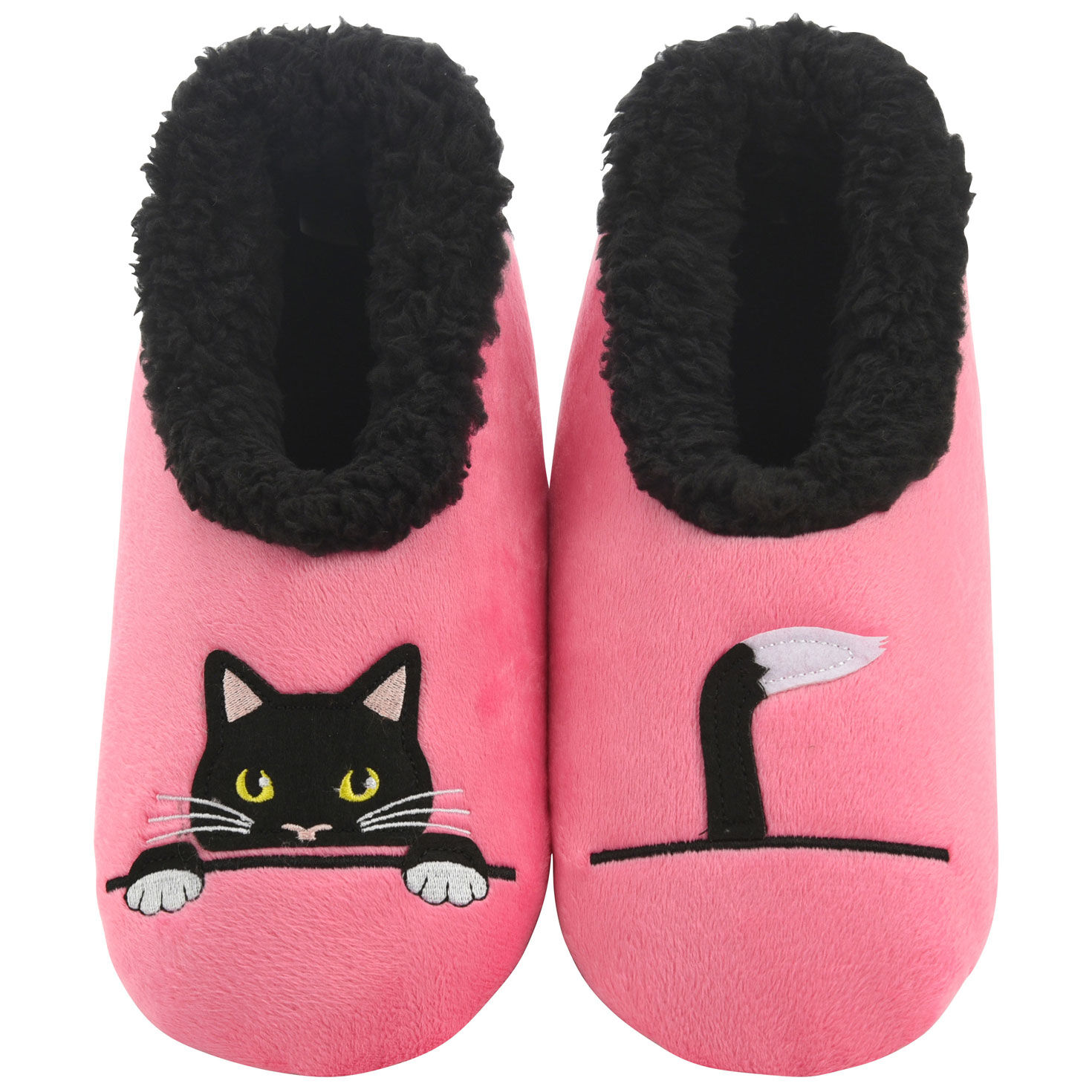 snoozies cat slippers