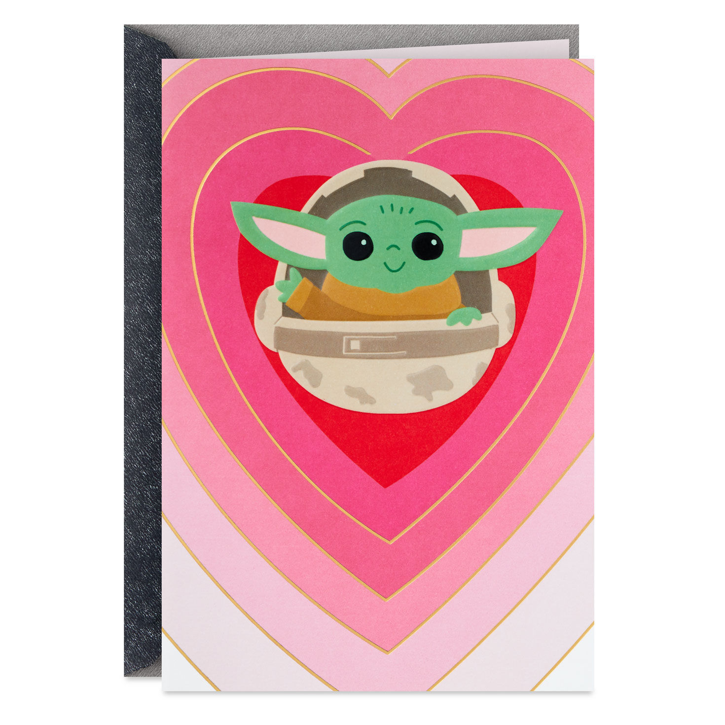 Star Wars: The Mandalorian™ Grogu™ Use the Force Valentine's Day Card