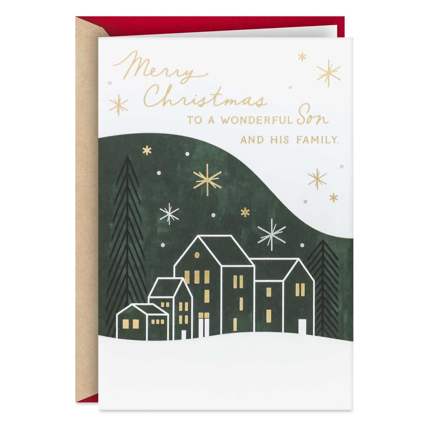 A Season Worth Remembering Christmas Card for Son and Family