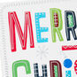 Colorful Letters Christmas Card Card Front Detail image number 4