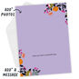 Florals on Pink Custom Card, , large image number 3
