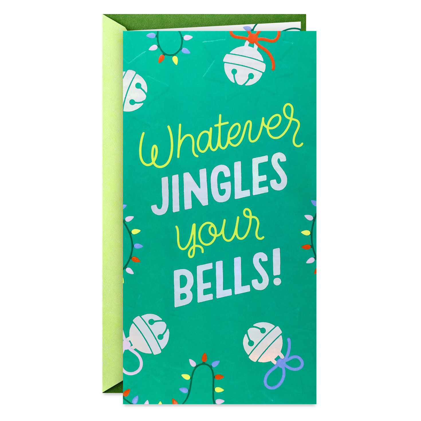 Whatever Jingles Your Bells Money Holder Christmas Card