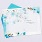 Blue Flowers Always in Our Hearts Sympathy Card, , large image number 3