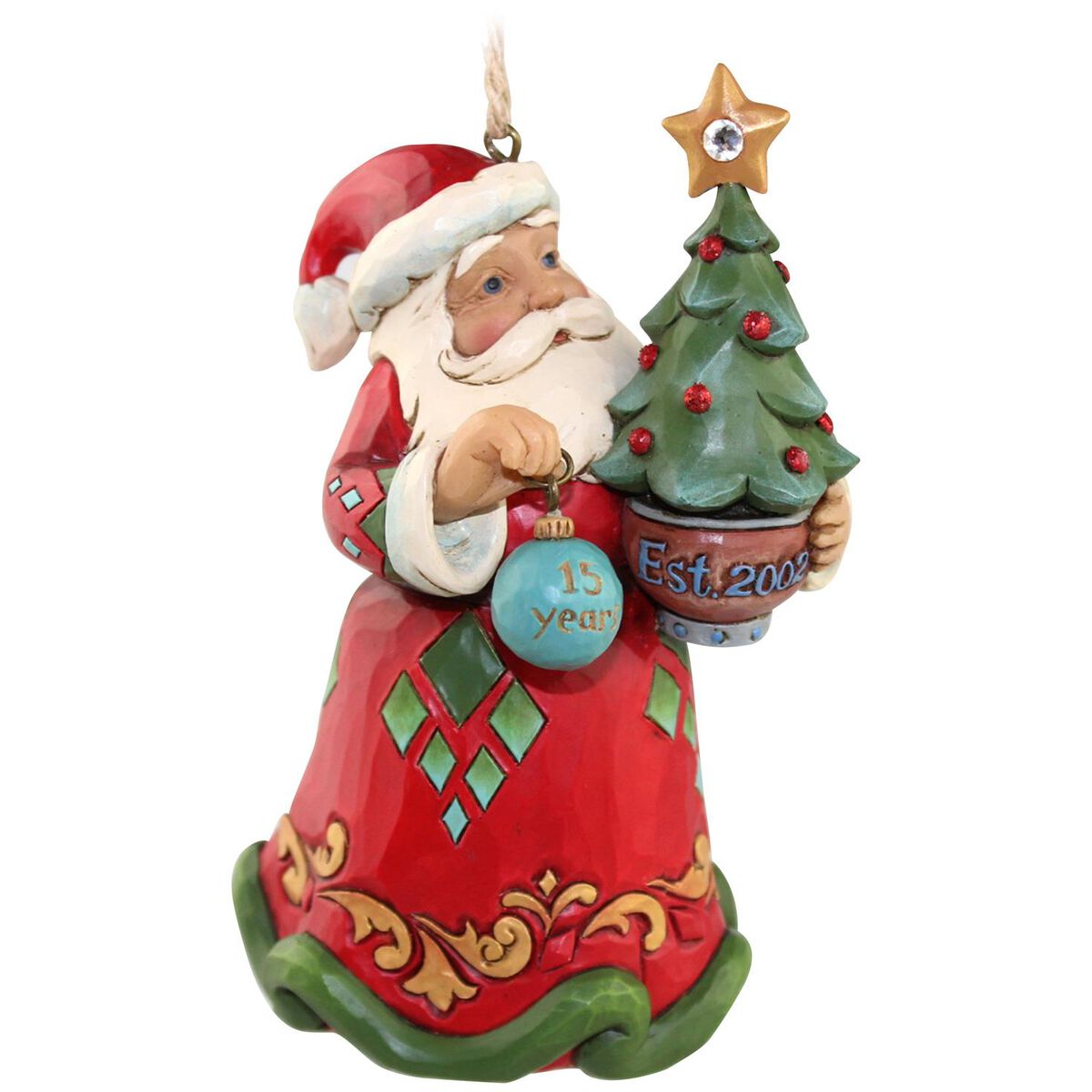 jim shore santa hallmark