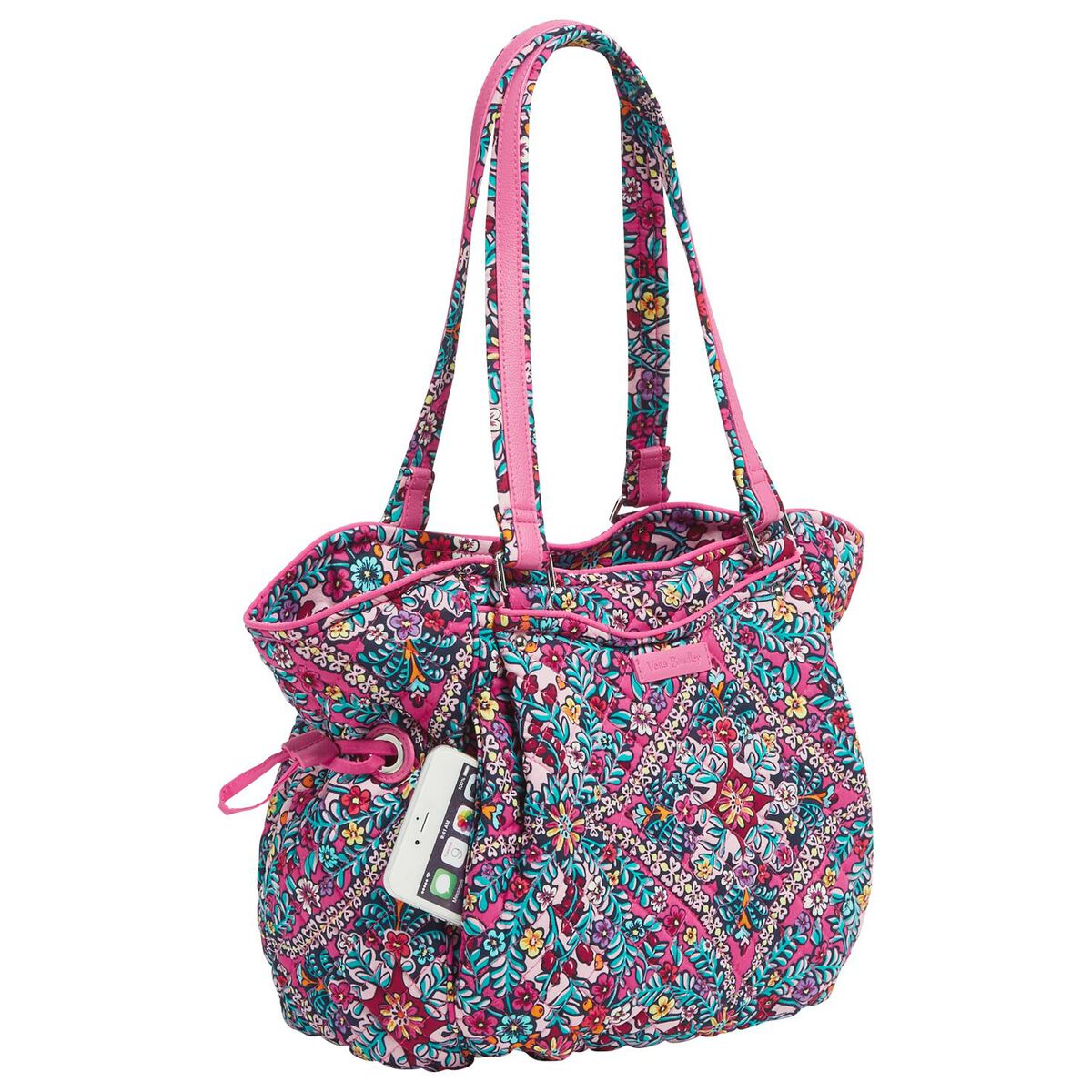 Vera Bradley Iconic Glenna Satchel in Kaleidoscope Handbags & Purses