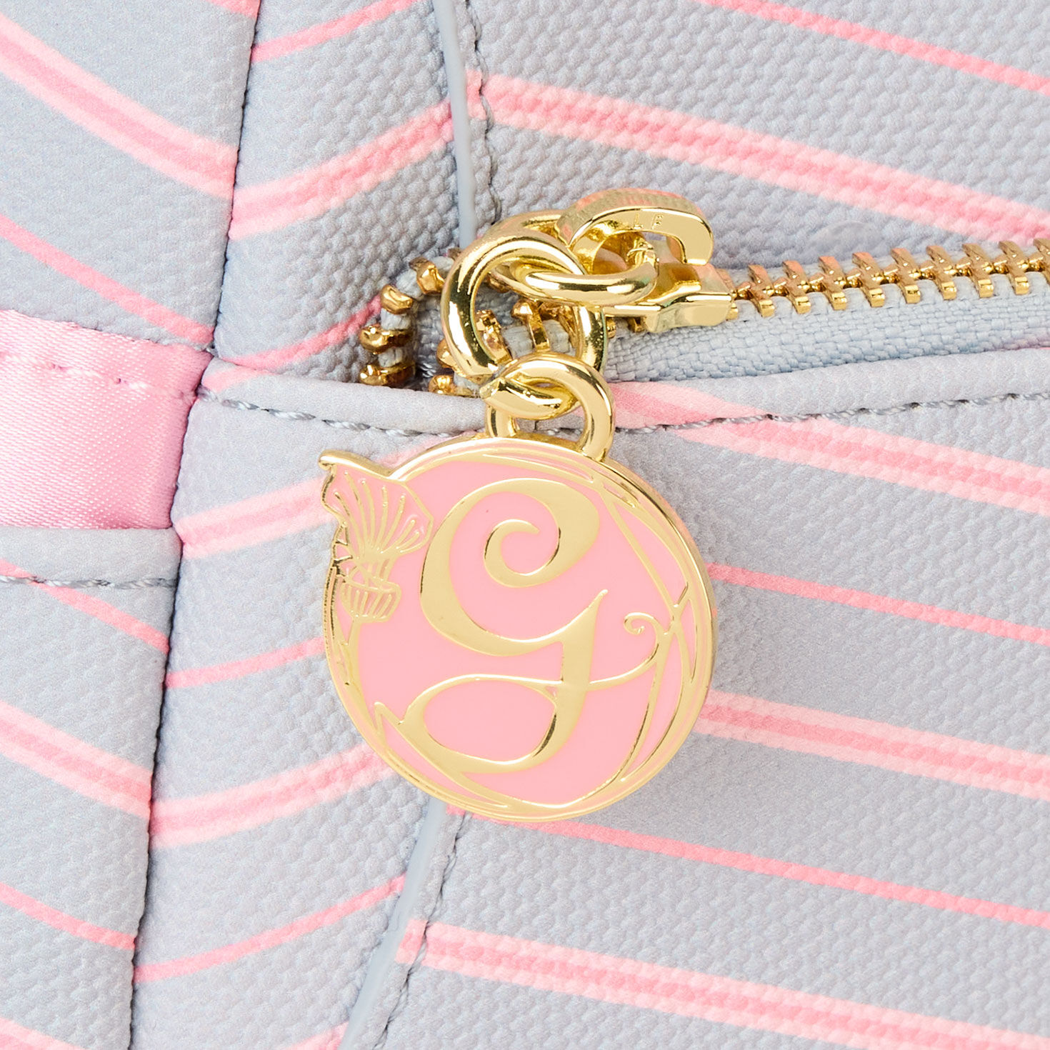 Loungefly Wicked Glinda Striped Mini Backpack  image number 6