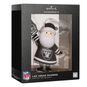 Las Vegas Raiders Santa Fan Christmas Ornament  image number 7