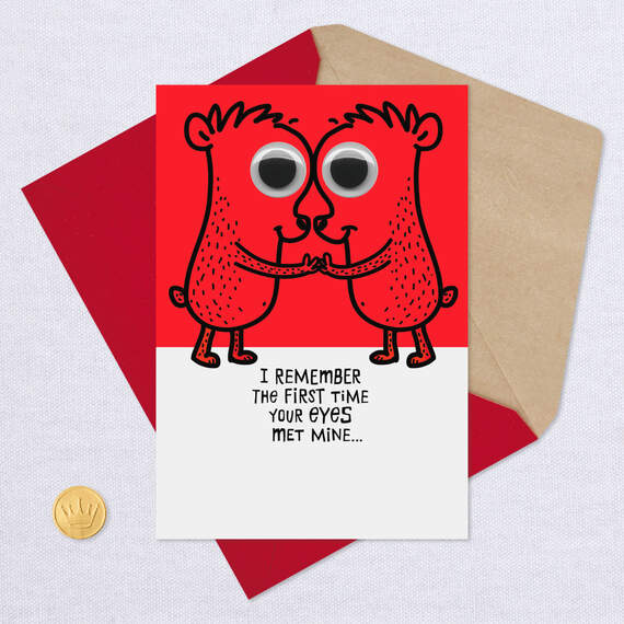 Googly-Eyed Funny Sweetest Day Card, , large image number 5