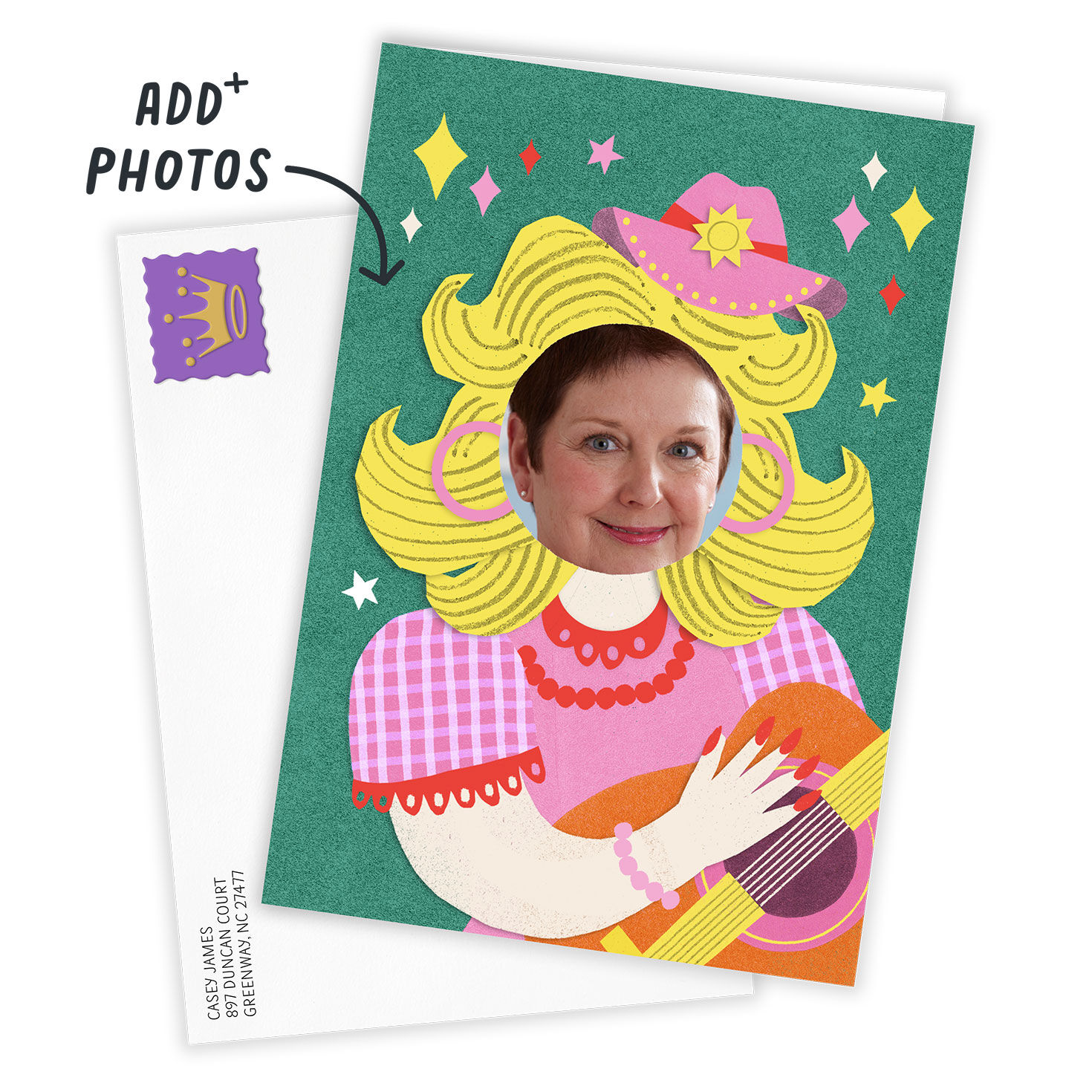 Country Star Howdy Custom Card for only USD 4.99 | Hallmark