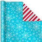 Holly Jolly 2-Pack Reversible Christmas Wrapping Paper, 160 sq. ft., , large image number 4