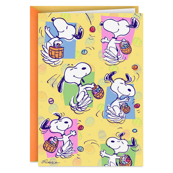 Peanuts® Snoopy Easter Beagle Easter Card