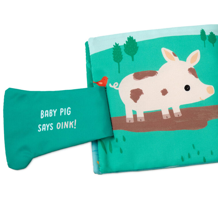 Farm Friends Soft Cloth Book for Baby  image number 6