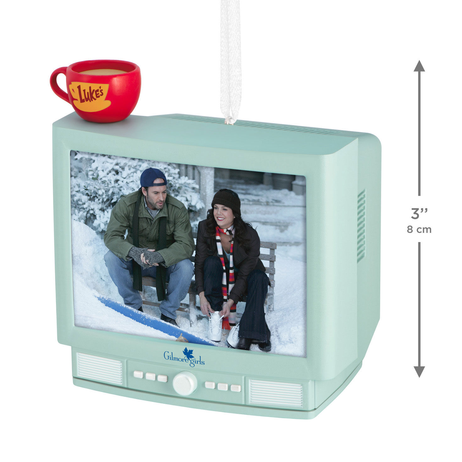 Gilmore Girls TV Keepsake Ornament measurement image number 4