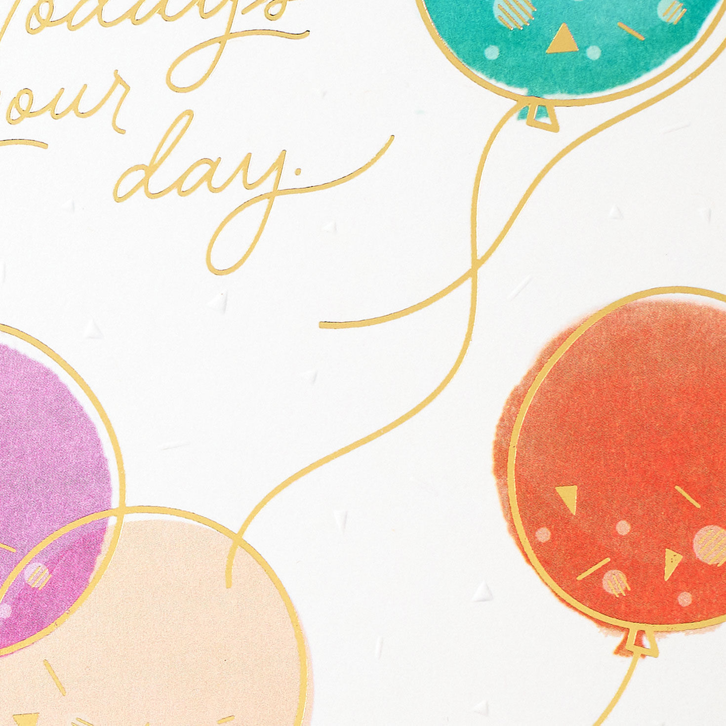 Pastel Balloons Birthday Card for Sister Card Front Detail image number 4
