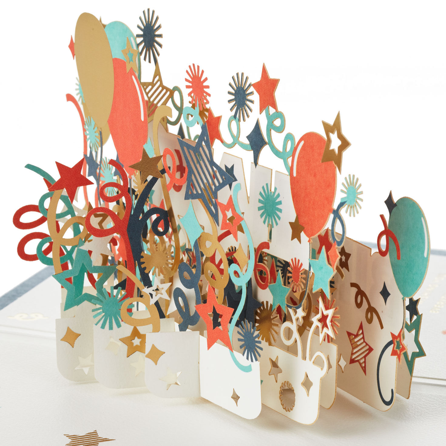 Pop-Up Party Celebration Birthday Card Pop-up Card Detail image number 5