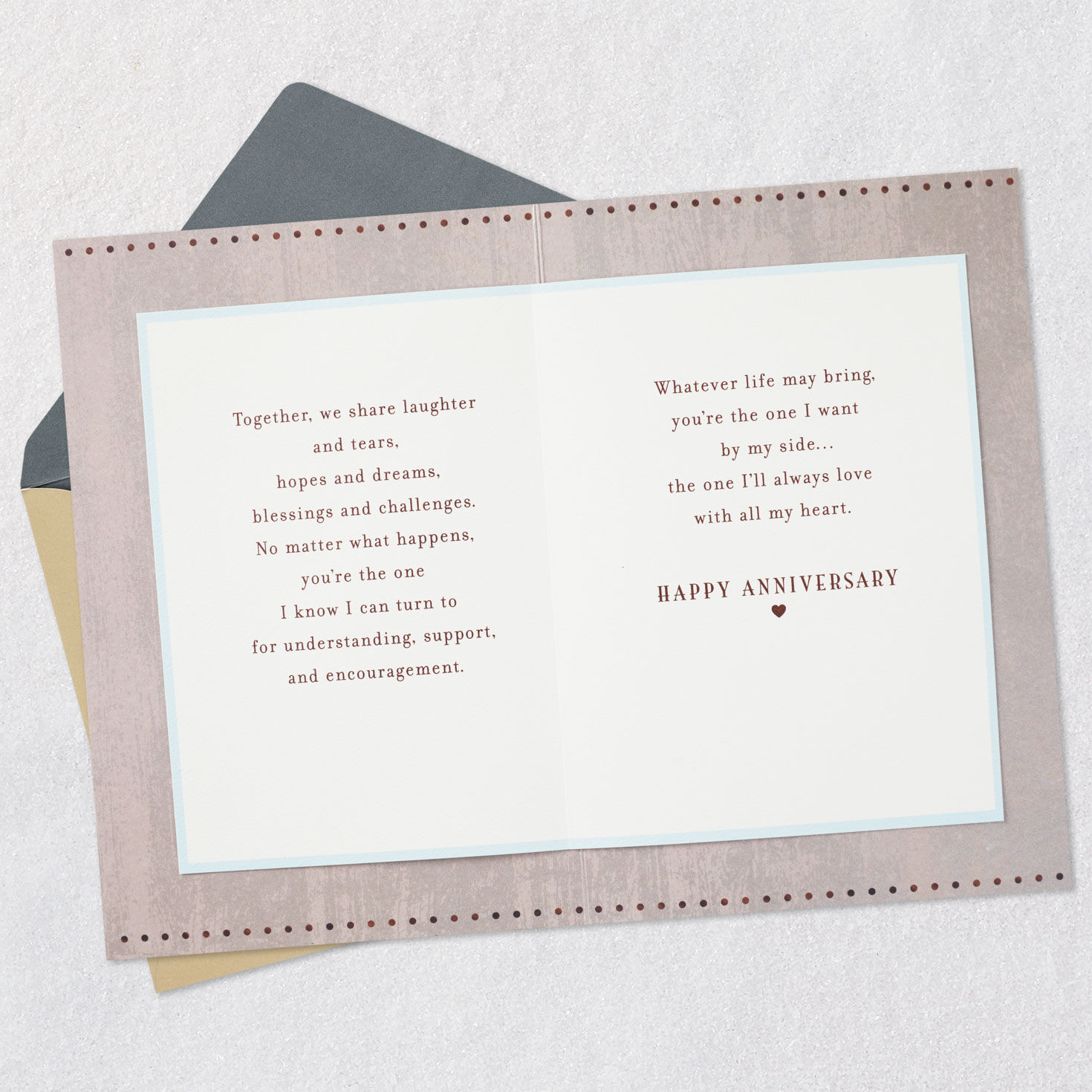 Ornate Ogee Anniversary Card for Husband  image number 4