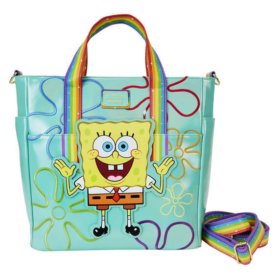 Loungefly SpongeBob SquarePants Convertible Backpack Purse, , large image number 1