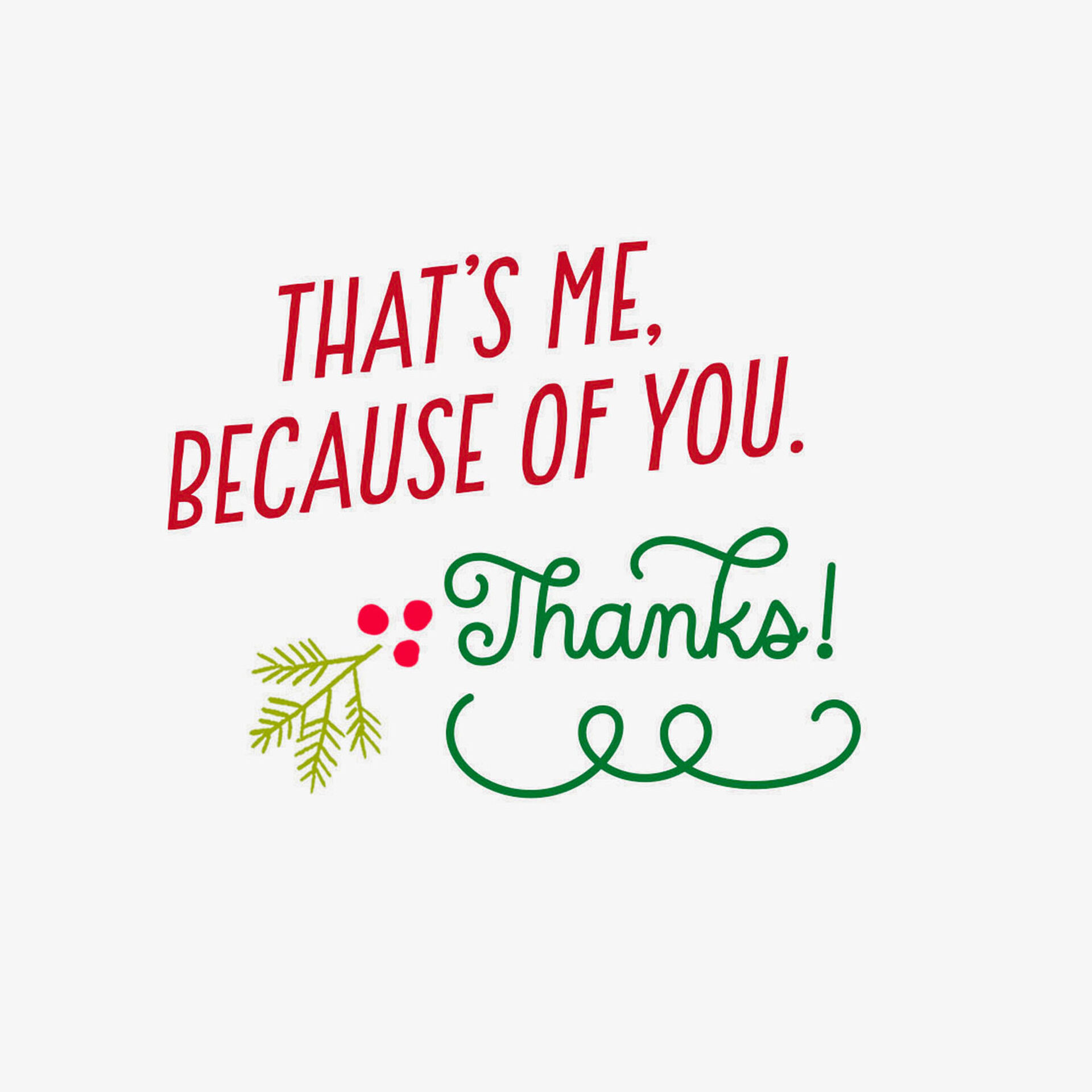 Be Joyful Be Jolly Christmas Expo 2022 Arkansas Jolly and Joyful Because of You Christmas ThankYou Card Greeting