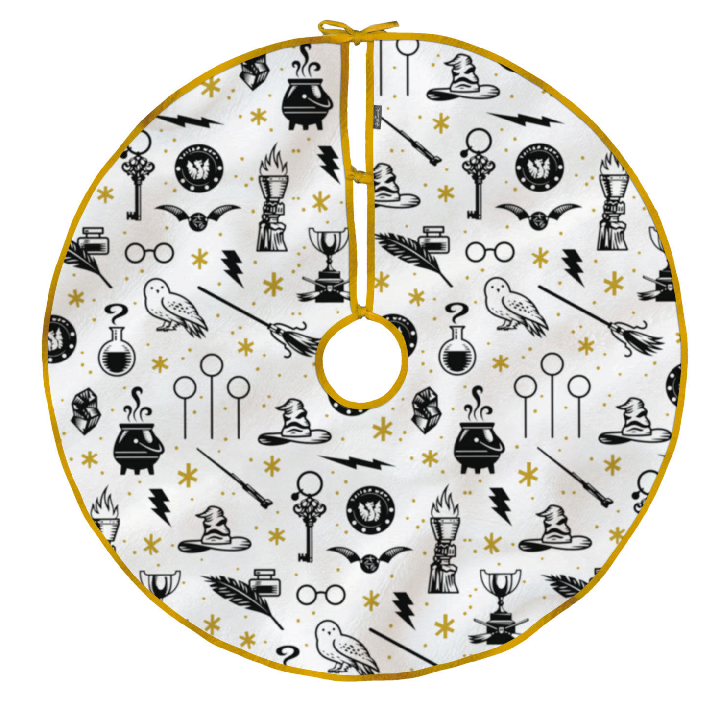 Harry Potter™ Fabric Hallmark Tree Skirt, 48" for only USD 22.99 | Hallmark