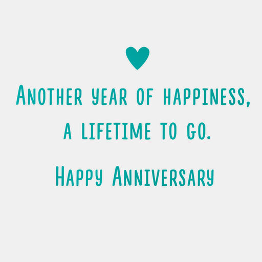 Better Together Video Greeting Anniversary Card, 