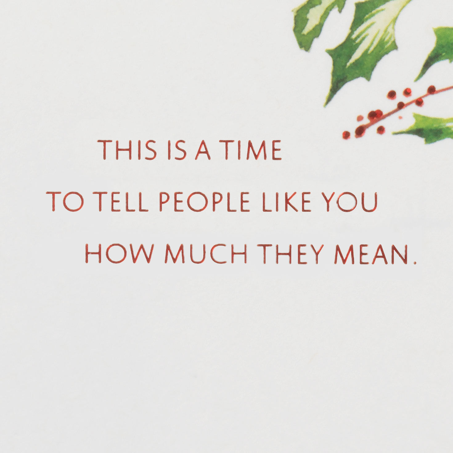 Watercolor Fireplace Scene Christmas Card Sentiment image number 2