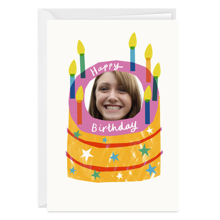 Birthday Candles Custom Card