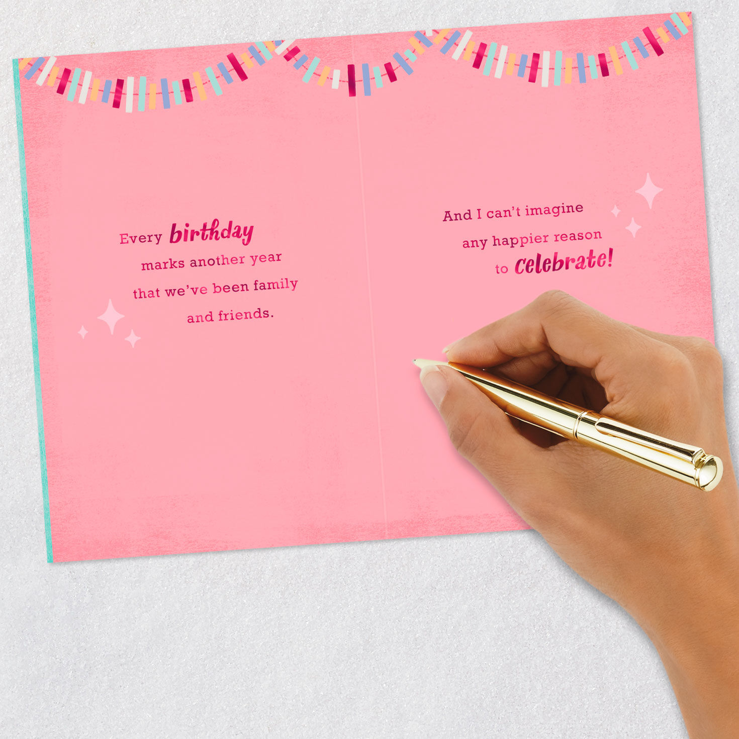 Cheers to Being Family and Friends Birthday Card for Sister, , large image number 7