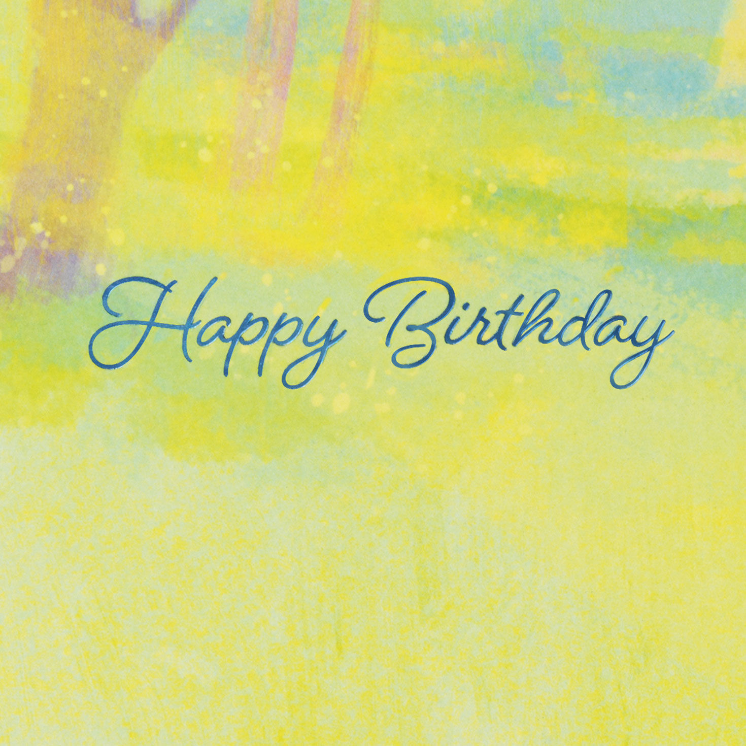 Yellow Sunlight Rays Birthday Card for Friend sentiment image number 3