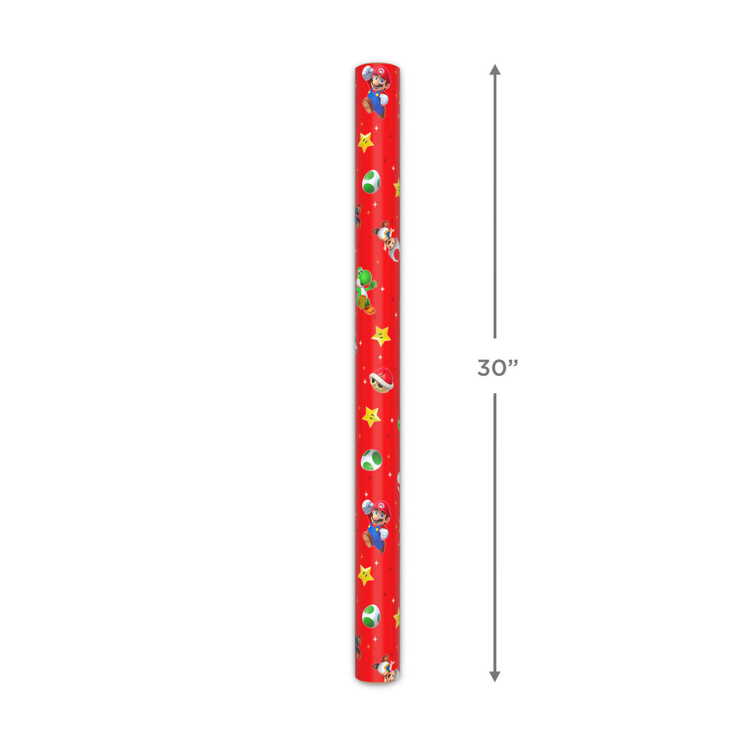 Nintendo Super Mario Christmas Wrapping Paper Measurement image number 5