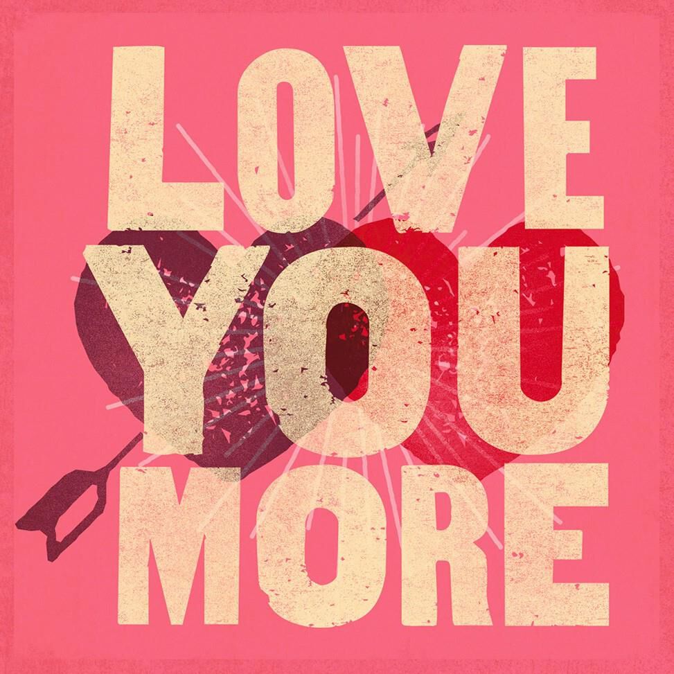 Love You More Musical Valentine's Day Card