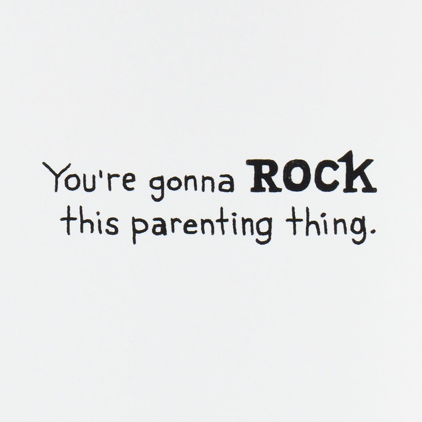 You're Gonna Rock This New Baby Card, , large image number 2