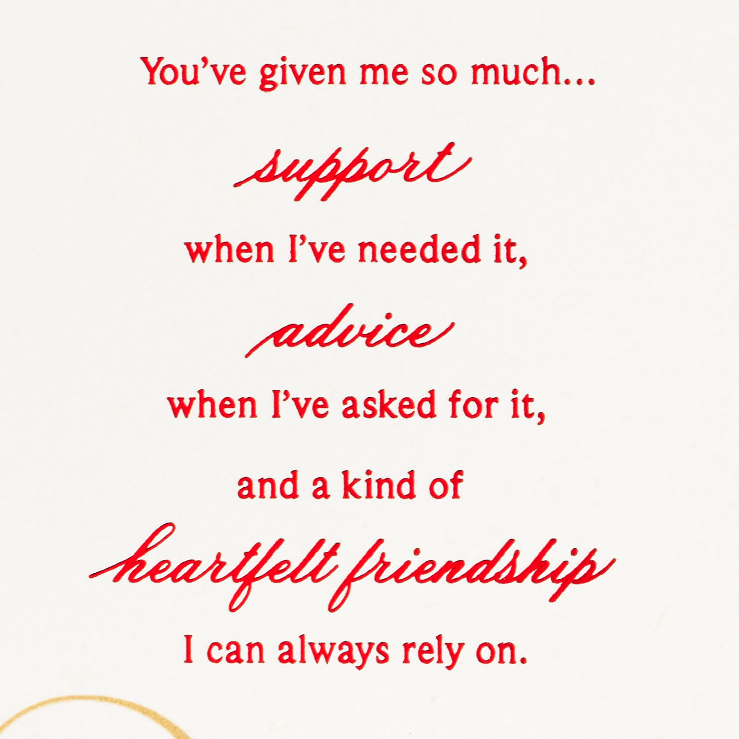 Holly and Ivy with Red Plaid Christmas Card for Friend Sentiment  image number 2