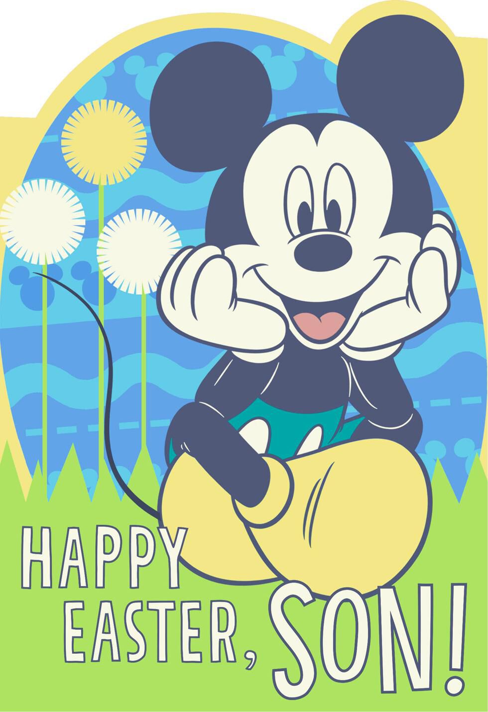 mickey mouse easter teddy