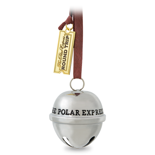 The Polar Express™ Santa's Sleigh Bell 2022 Metal Ornament, 