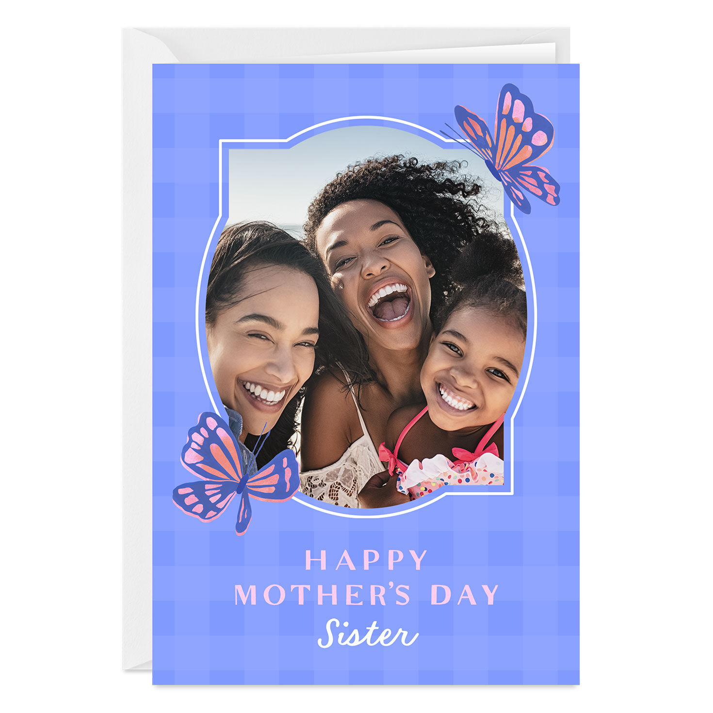 Wonderful You Custom Mother's Day Card for Sister