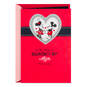 Disney Mickey and Minnie Valentine’s Day Card for Wife With Magnet, , large image number 1
