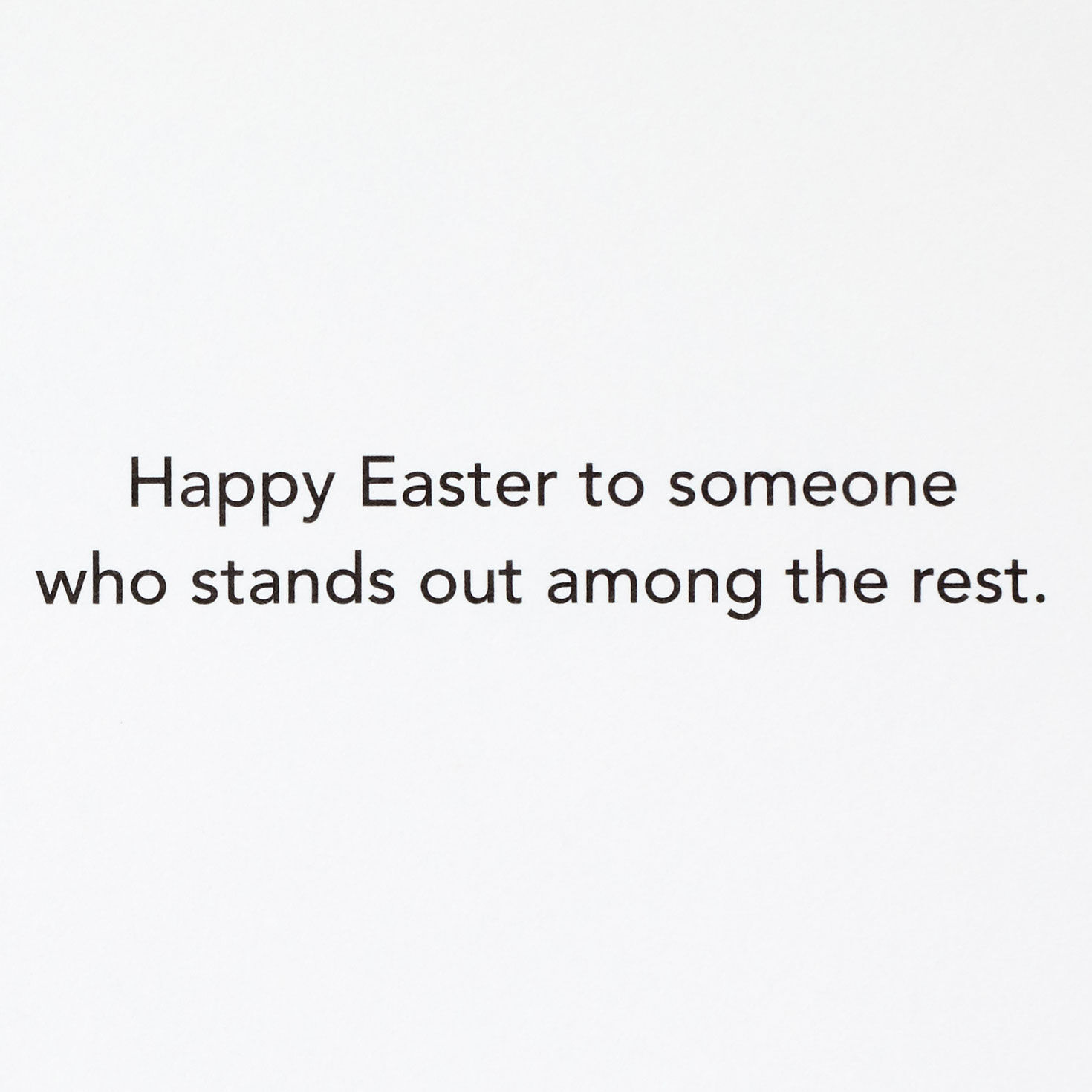 Chick in Bunny Ears Funny Easter Card Sentiment image number 2