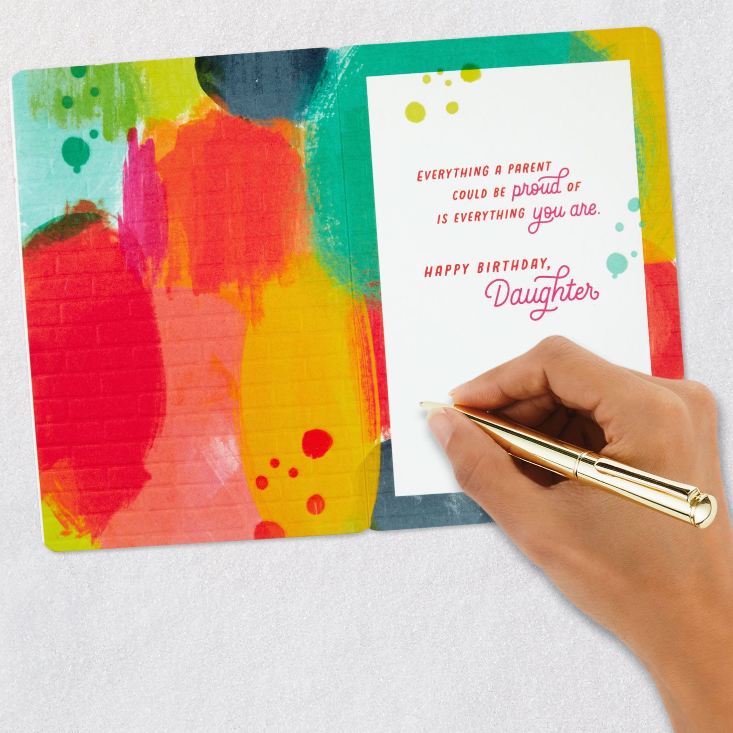 Smart, Kind, Bold, Brave Birthday Card for Daughter, , large image number 6