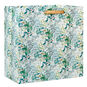 Winter Greenery on Light Sage XL Holiday Gift Bag Back image number 6
