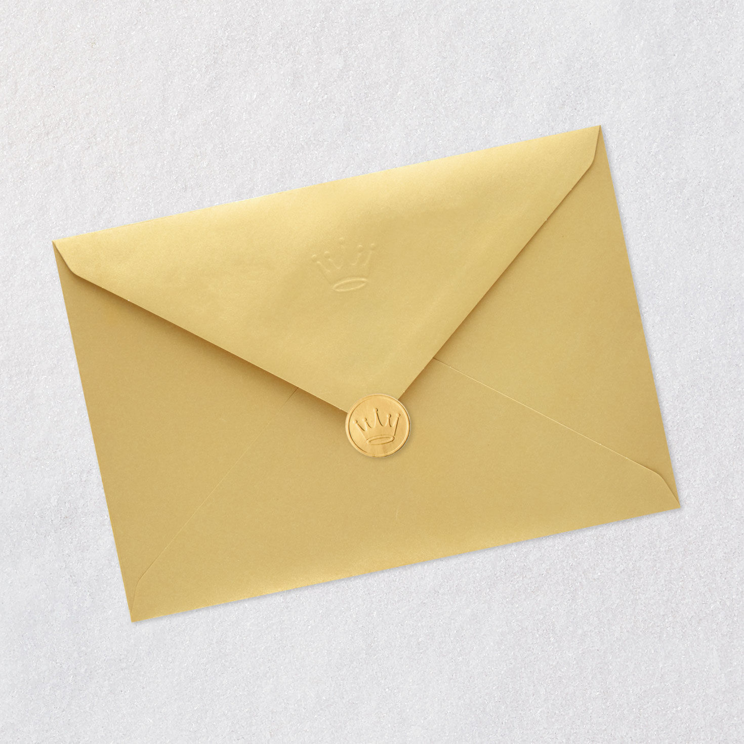 Black Woman in Floral Hat Mother's Day Card for Mom Envelope Back with Seal image number 8