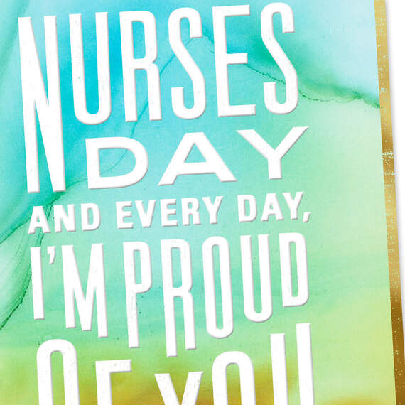 I'm So Proud of You Nurses Day Card, , large image number 4
