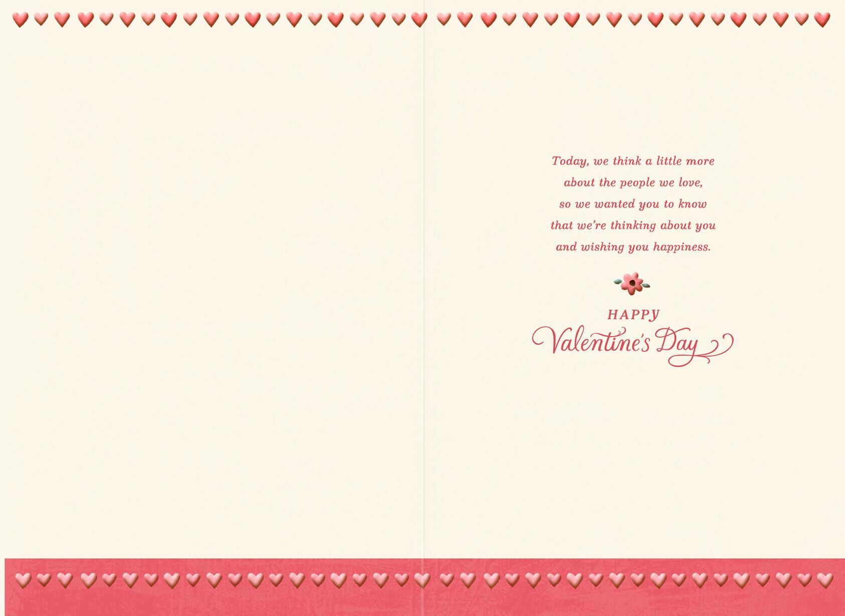 Winnie the Pooh We Love You Valentine's Day Card